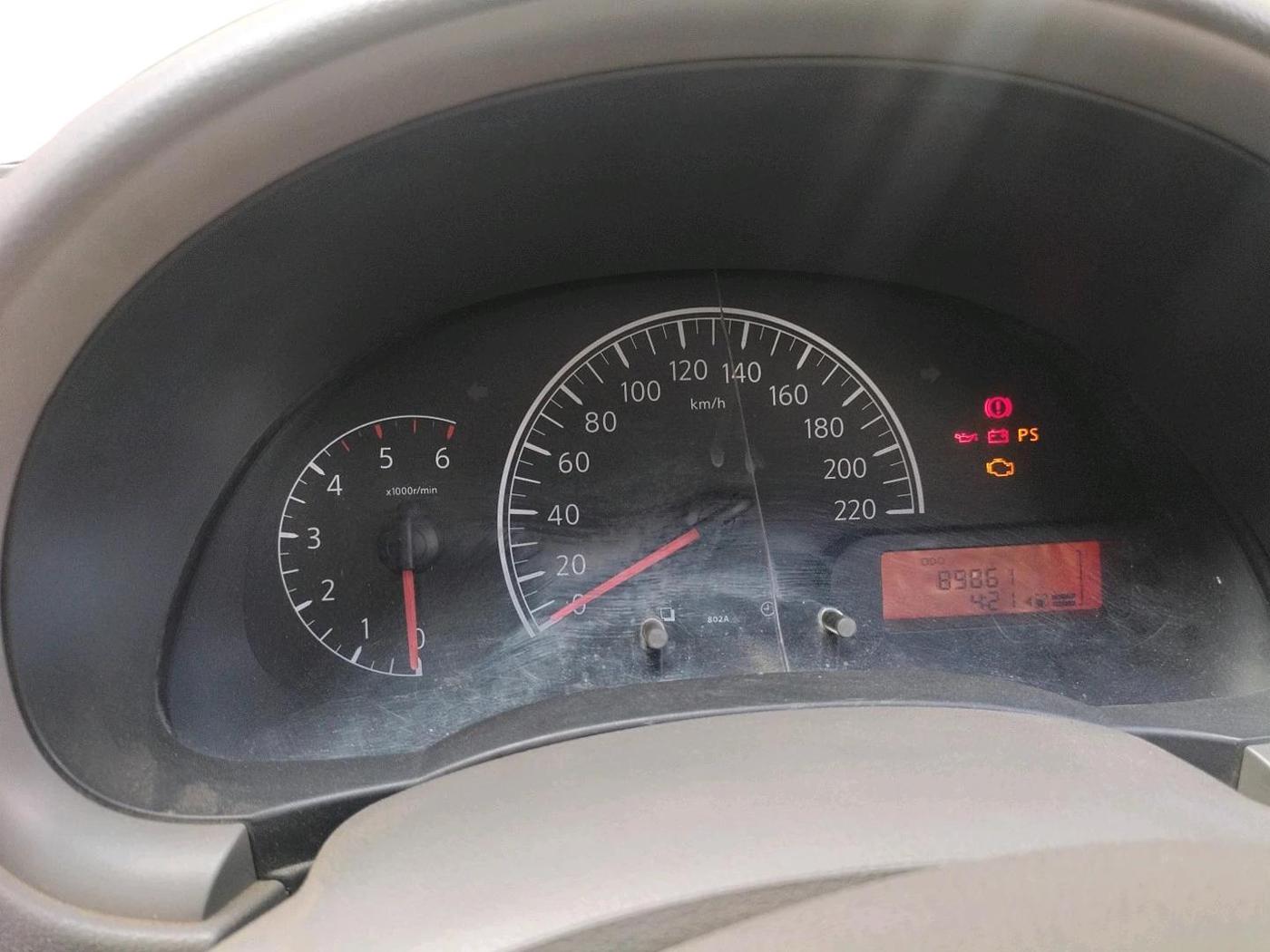2012 Nissan Sunny XL DIESEL, Diesel, Manual, 89,861 km, interior