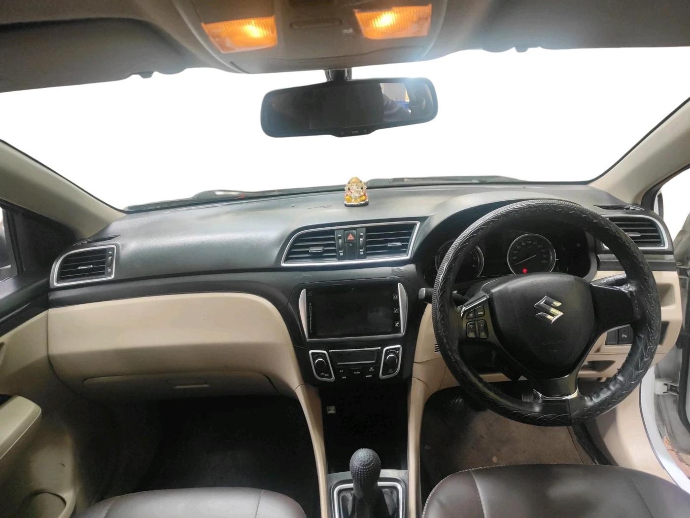 2015 Maruti Ciaz ZXI+, Petrol, Manual, 75,663 km, interior