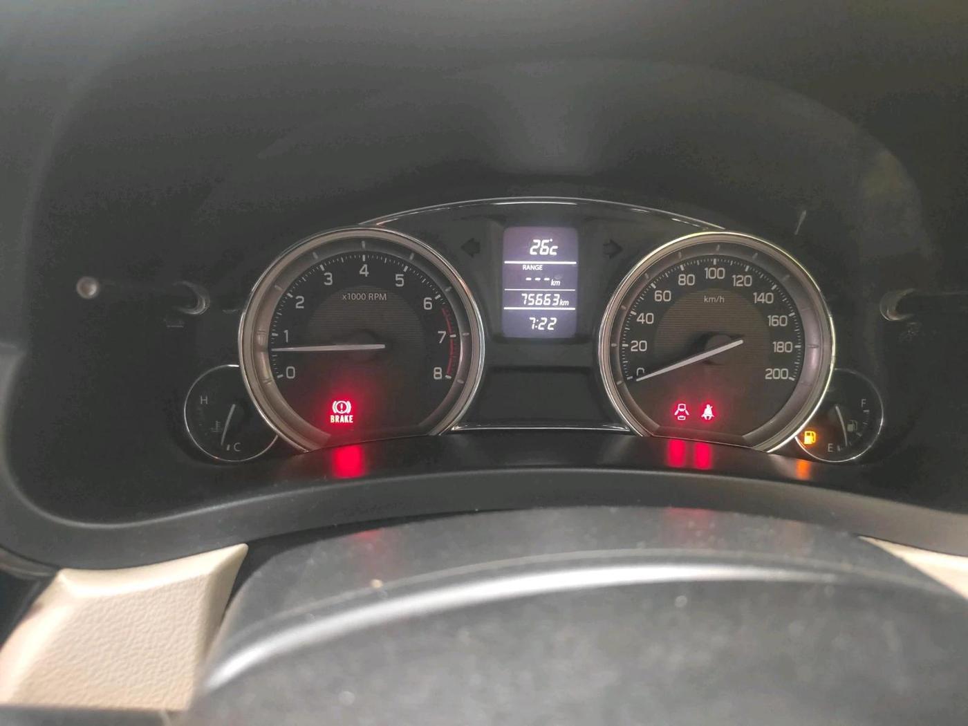 2015 Maruti Ciaz ZXI+, Petrol, Manual, 75,663 km, interior