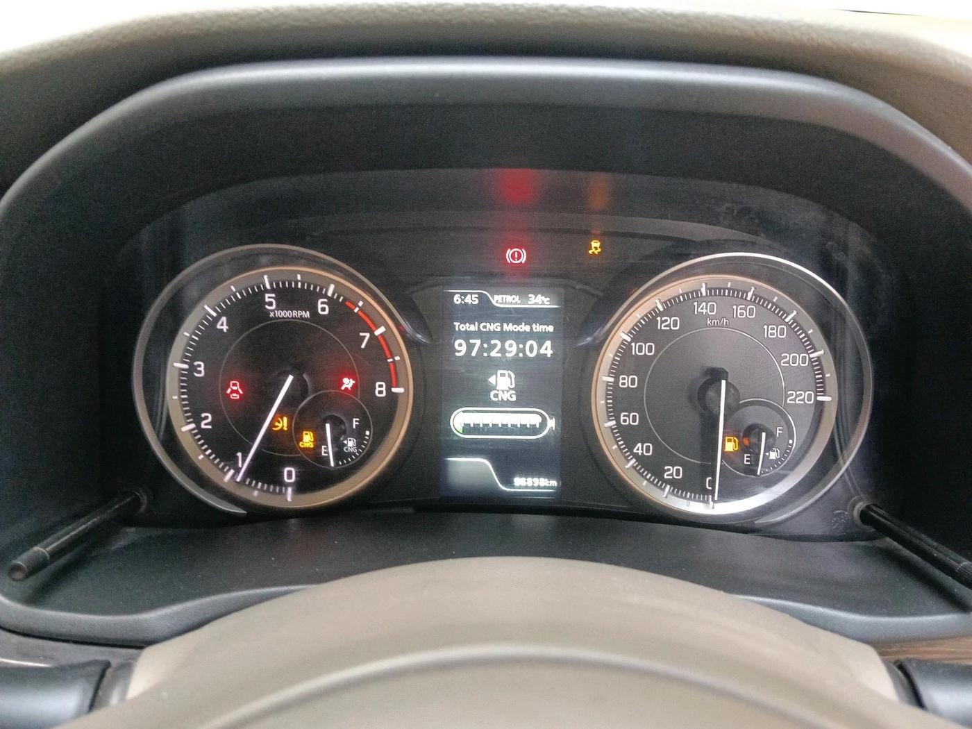 2023 Maruti Ertiga ZXI (O) CNG, CNG, Manual, 96,898 km, interior