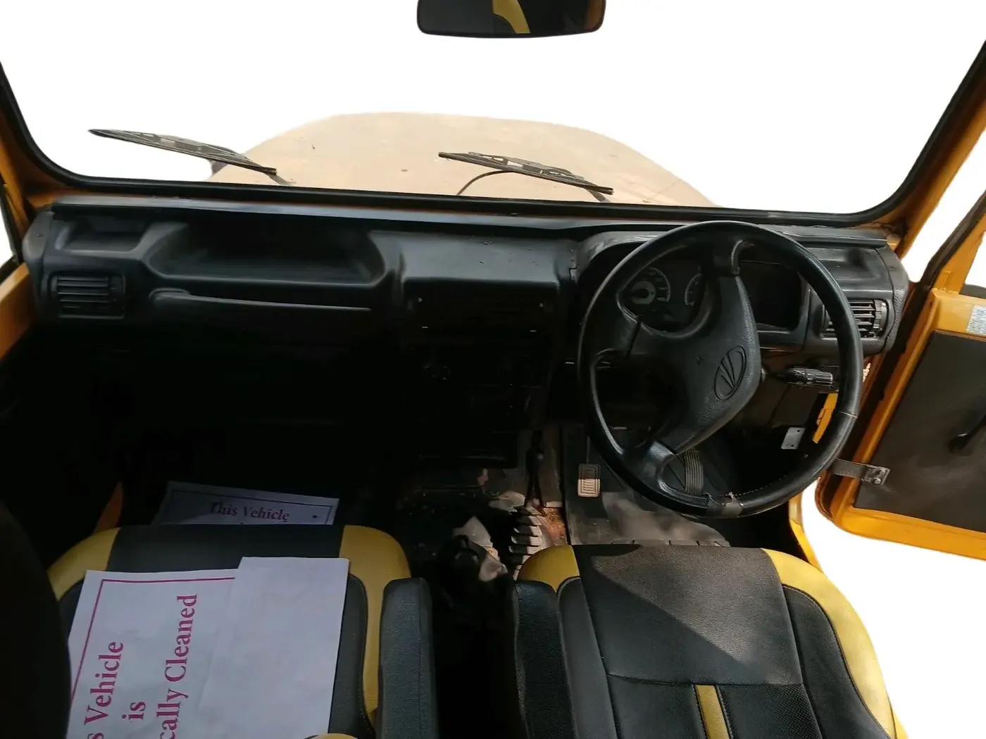 2014 Mahindra Thar CRDE 4X4 AC, Diesel, Manual, 76,253 km, interior