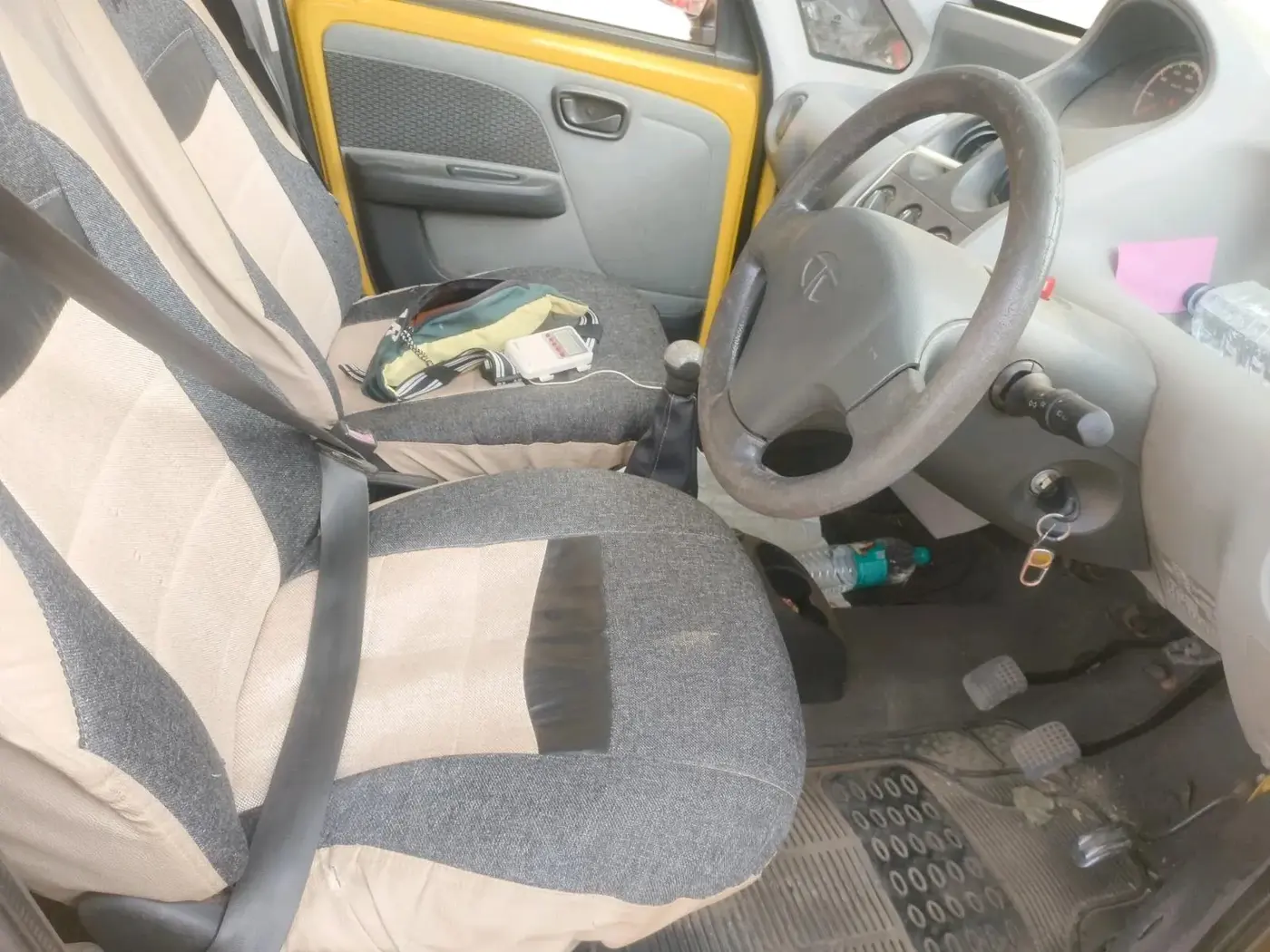 2011 Tata Nano LX, Petrol, Manual, 57,600 km, interior