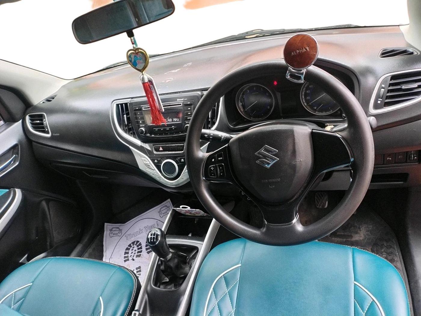 2016 Maruti Baleno DELTA PETROL 1.2, Petrol, Manual, 1,92,179 km, interior