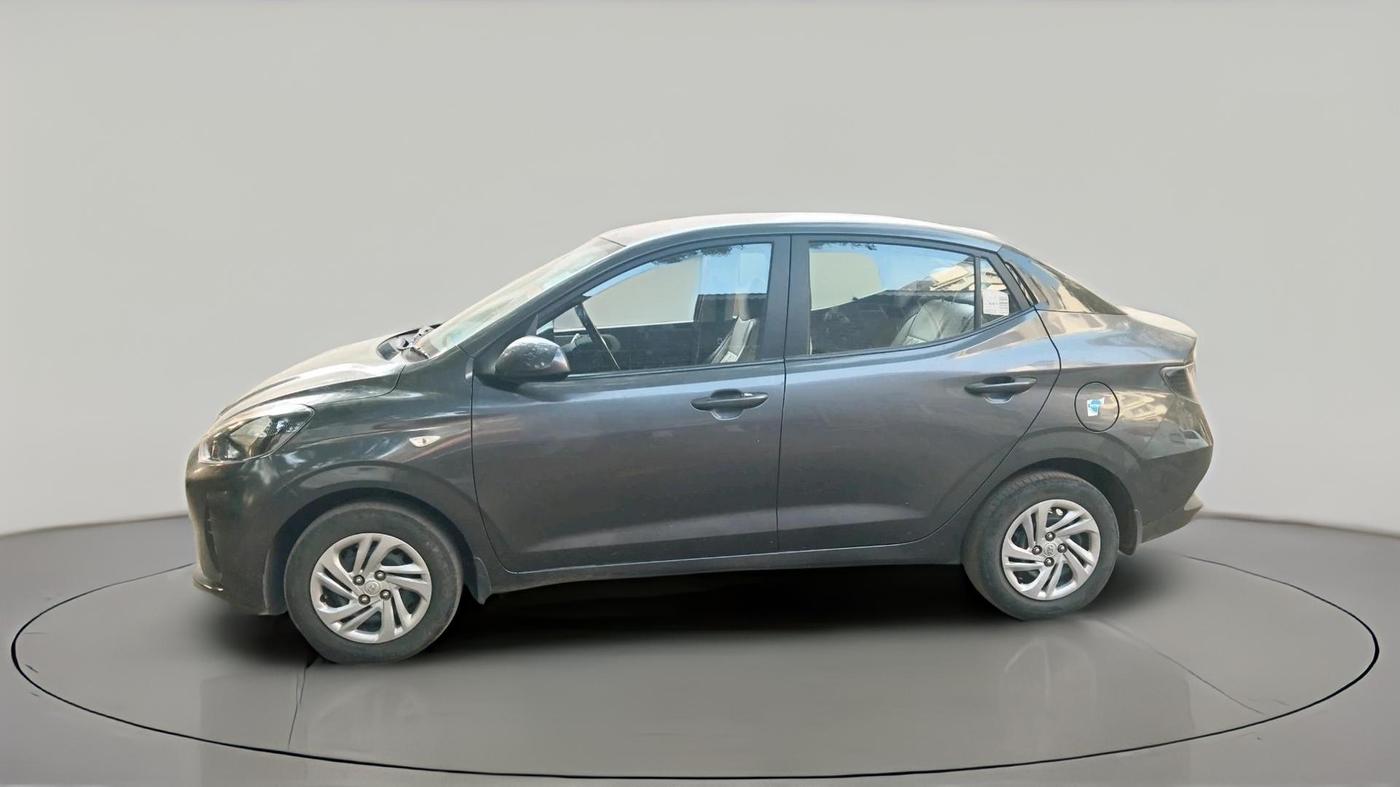 2021 Hyundai AURA S 1.2 CNG, CNG, Manual, 54,291 km, exterior