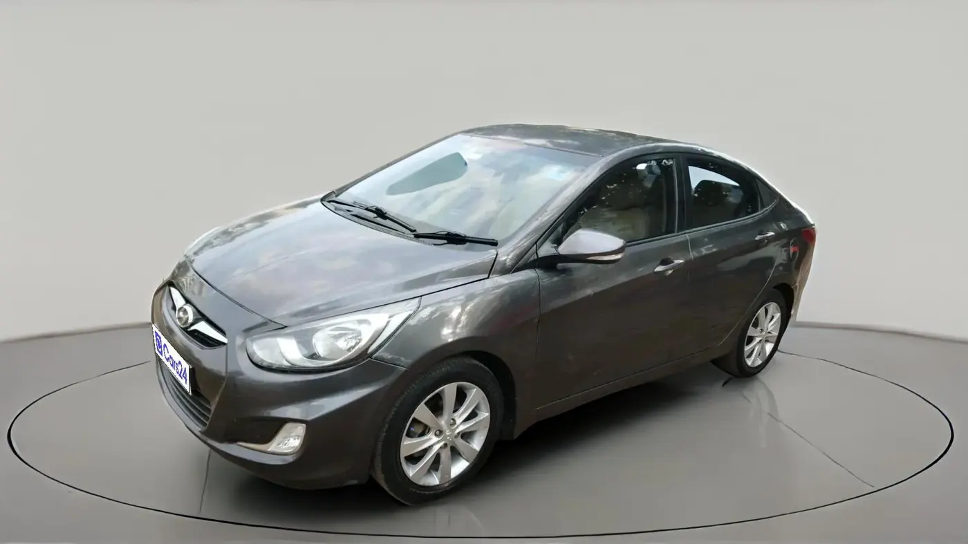 2012 Hyundai Verna FLUIDIC 1.6 VTVT SX, Petrol, Manual, 99,999 km, exterior