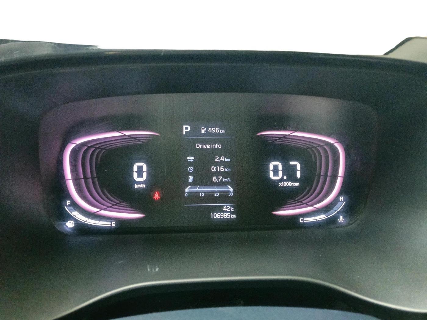 2022 KIA CARENS LUXURY PLUS 1.5 DIESEL AT 6 STR, Diesel, Automatic, 1,06,985 km, interior