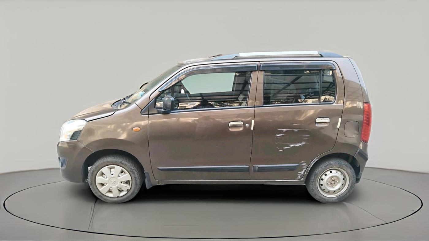2011 Maruti Wagon R 1.0 LXI, Petrol, Manual, 60,464 km, exterior