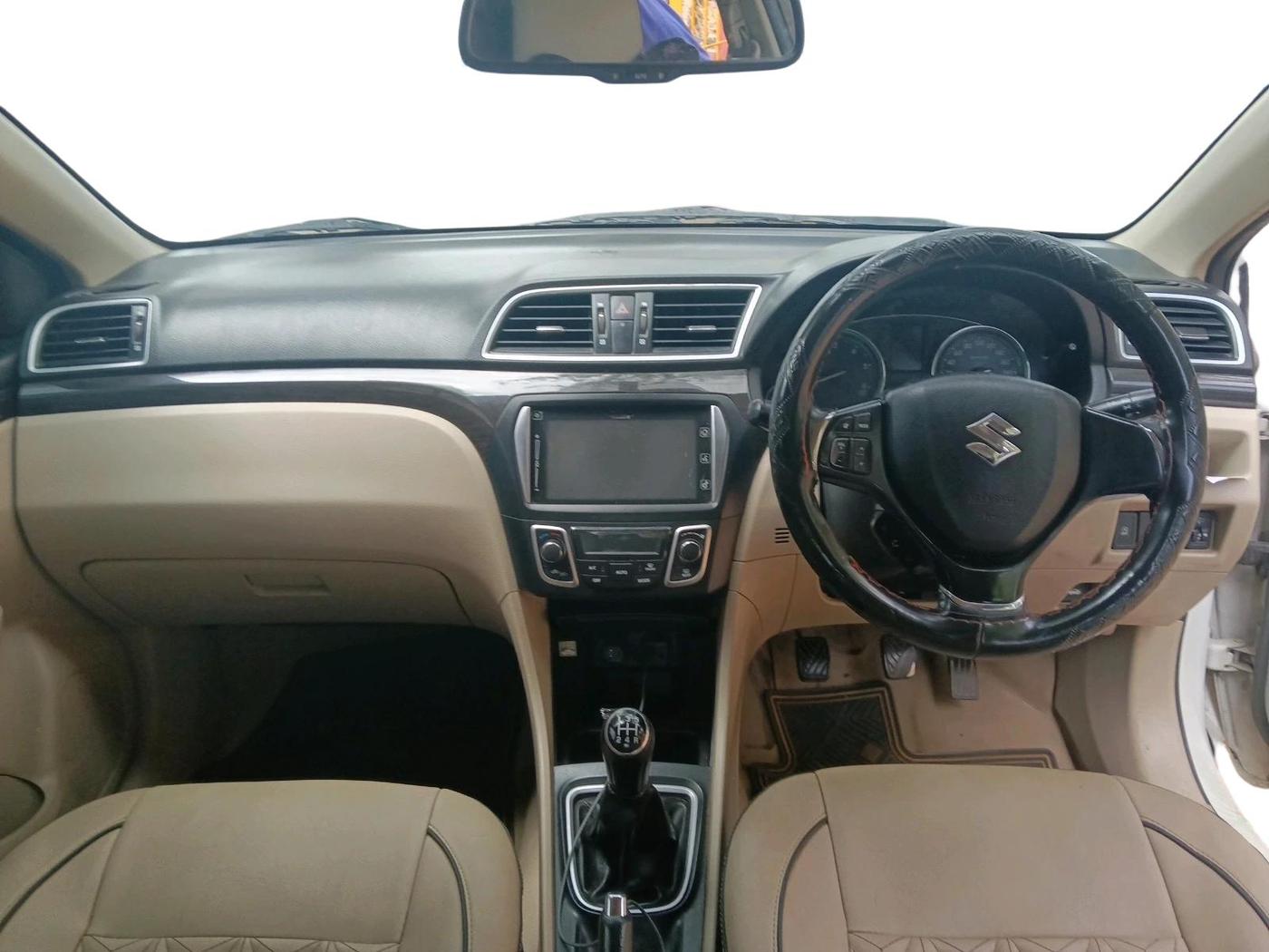 2015 Maruti Ciaz ZDI+ SHVS, Diesel, Manual, 91,685 km, interior
