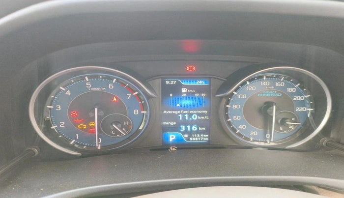 2021 Maruti Ertiga ZXI AT SHVS, Petrol, Automatic, 90,617 km, interior