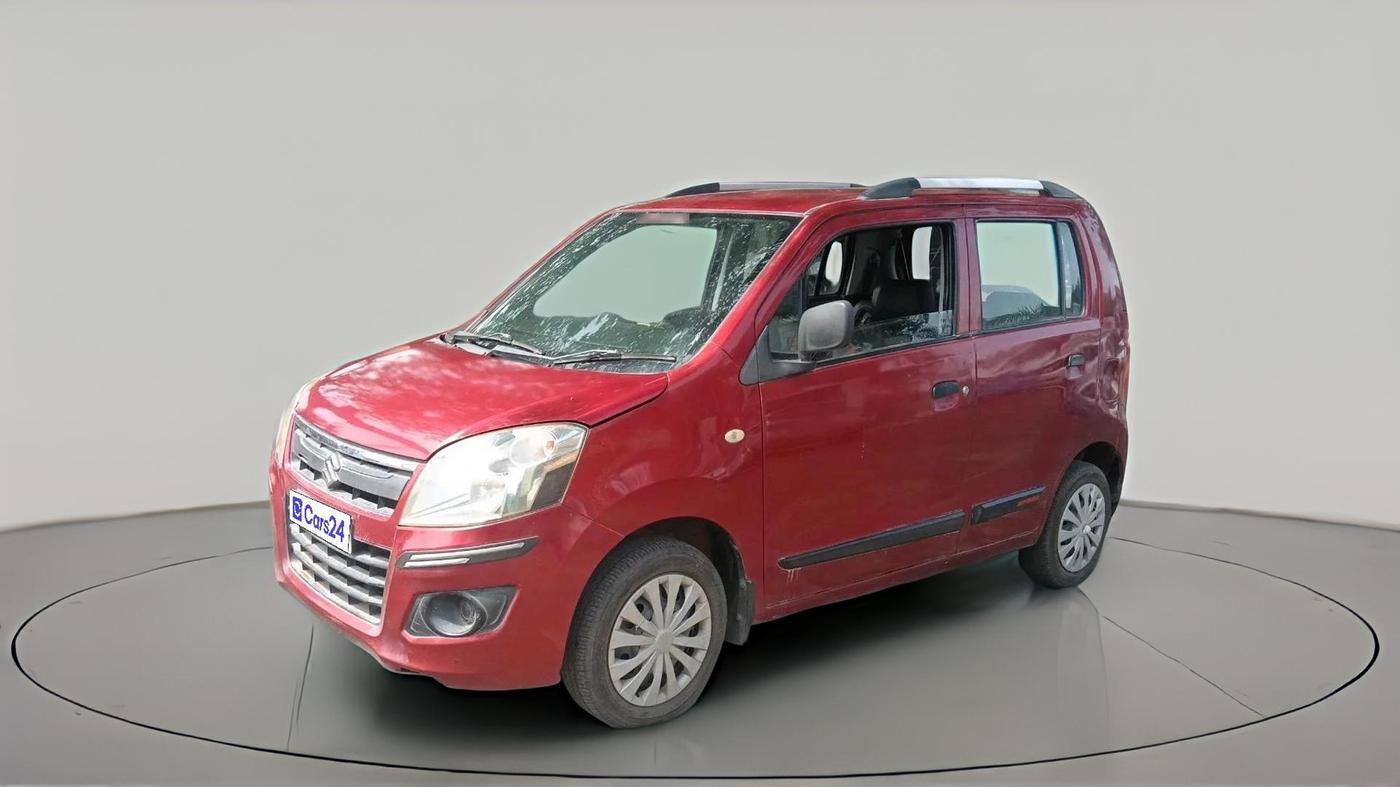 2013 Maruti Wagon R 1.0 LXI, Petrol, Manual, 55,537 km, exterior
