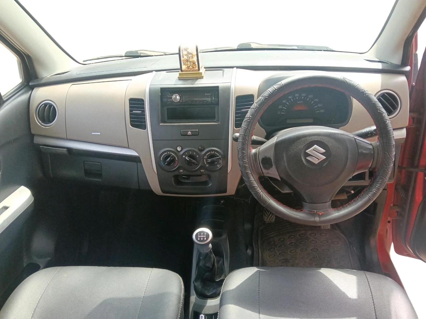 2013 Maruti Wagon R 1.0 LXI, Petrol, Manual, 55,537 km, interior