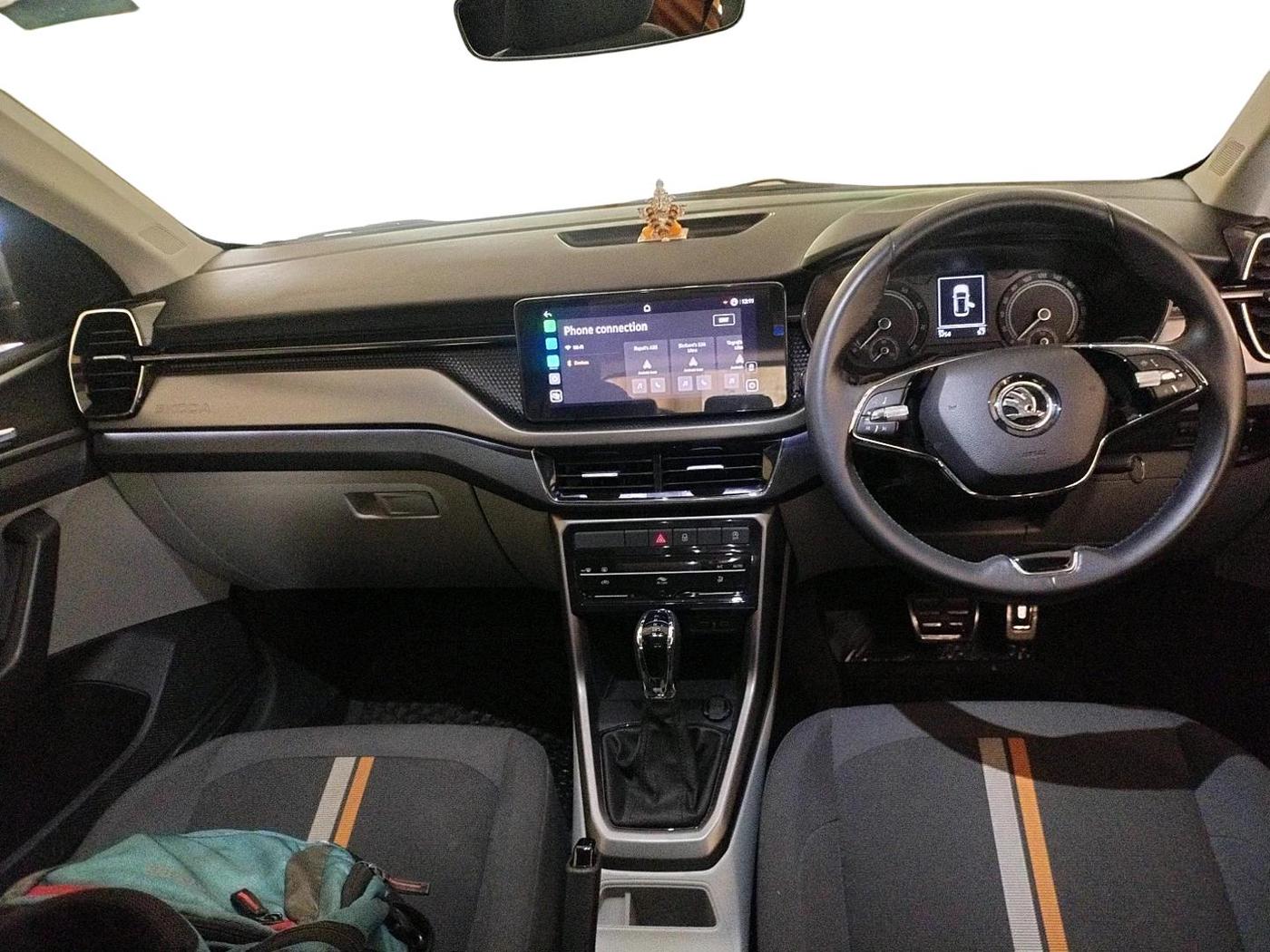 2025 Skoda KUSHAQ Sportline 1.0L TSI AT, Petrol, Automatic, 5,754 km, interior