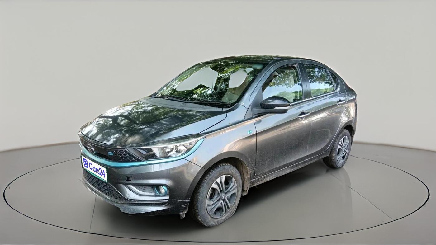 2022 Tata TIGOR EV XZ+ LUX, Electric, Automatic, 30,124 km, exterior