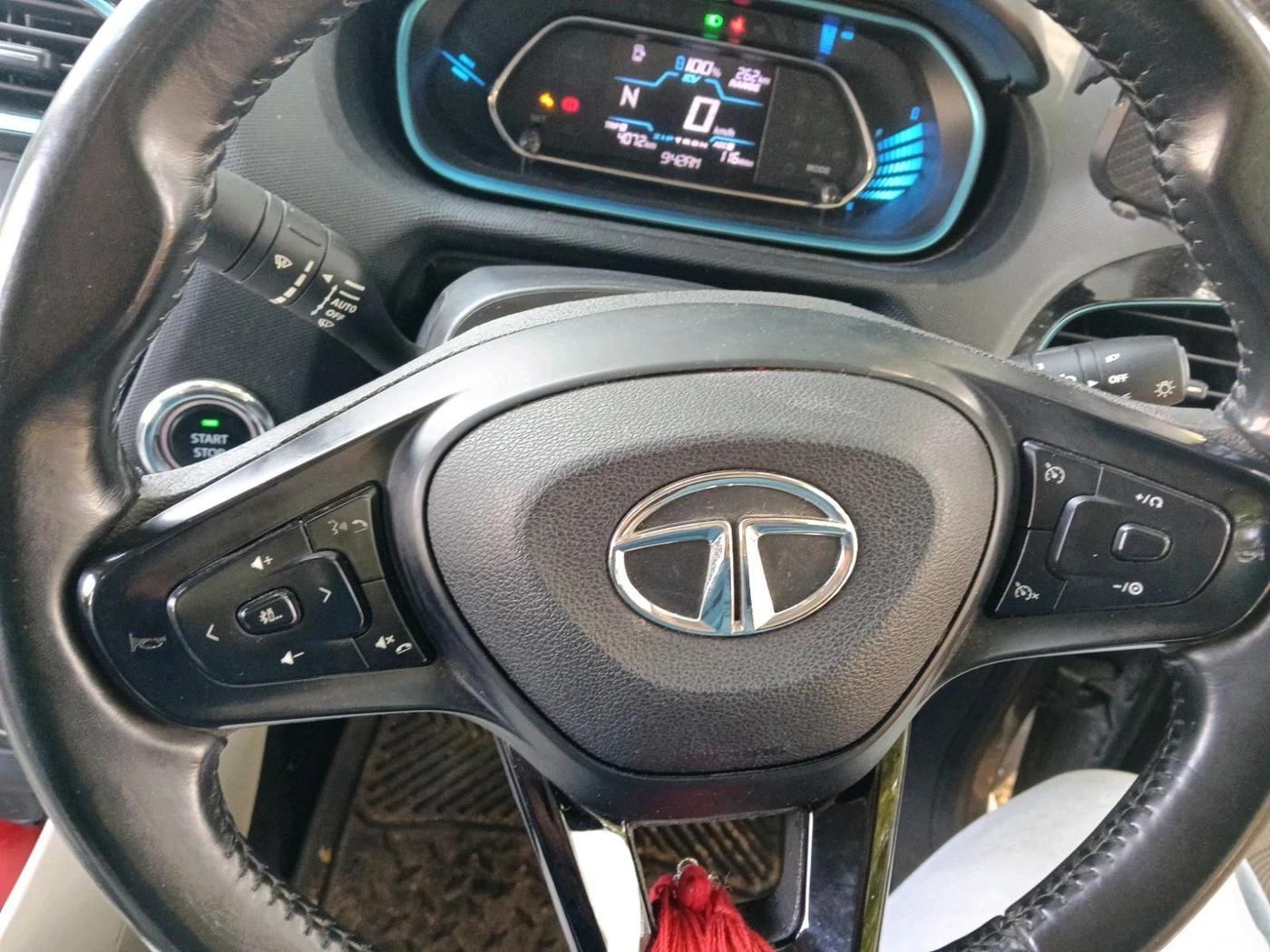 2022 Tata TIGOR EV XZ+ LUX, Electric, Automatic, 30,124 km, interior