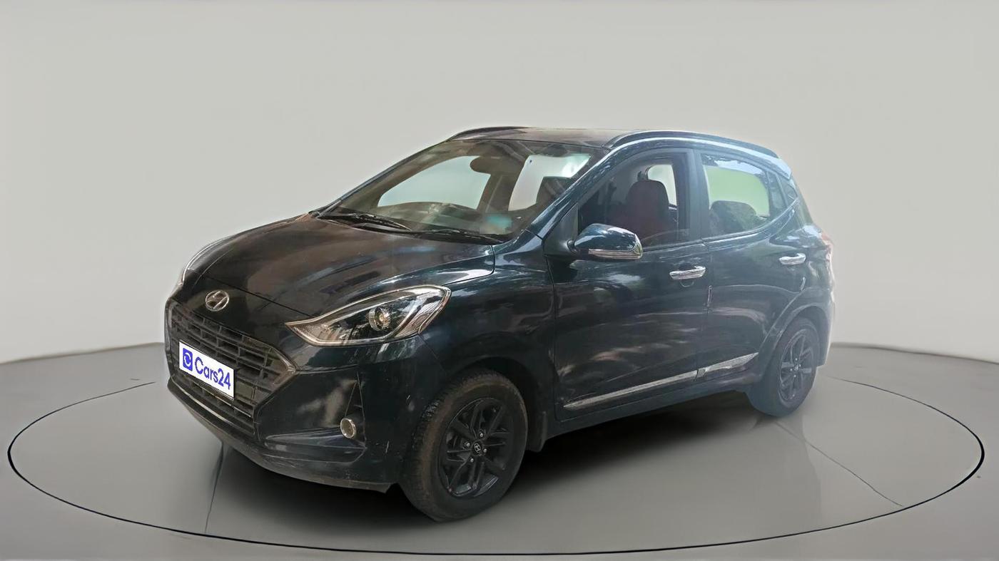 2021 Hyundai GRAND I10 NIOS SPORTZ AMT 1.2 KAPPA VTVT, Petrol, Automatic, 28,199 km, exterior