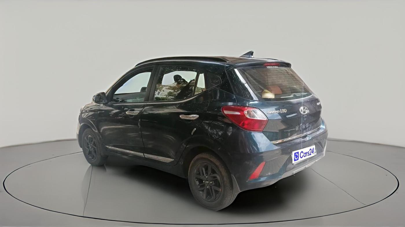 2021 Hyundai GRAND I10 NIOS SPORTZ AMT 1.2 KAPPA VTVT, Petrol, Automatic, 28,199 km, exterior