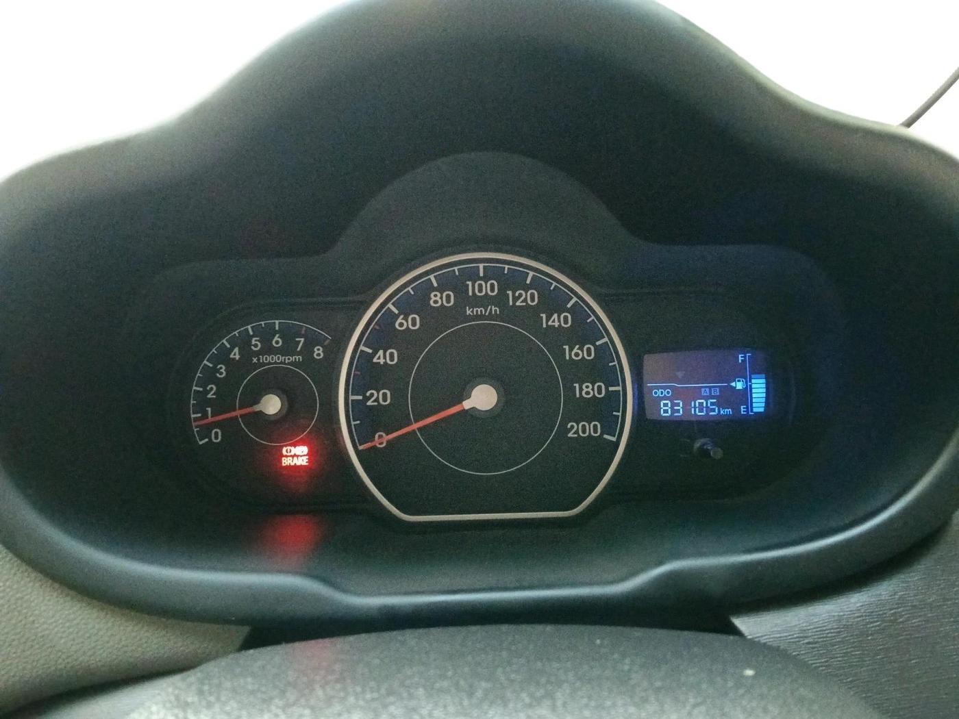 2011 Hyundai i10 MAGNA 1.2, Petrol, Manual, 83,105 km, interior
