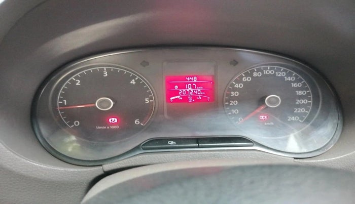 2012 Volkswagen Vento HIGHLINE DIESEL 1.6, Diesel, Manual, 2,07,240 km, interior