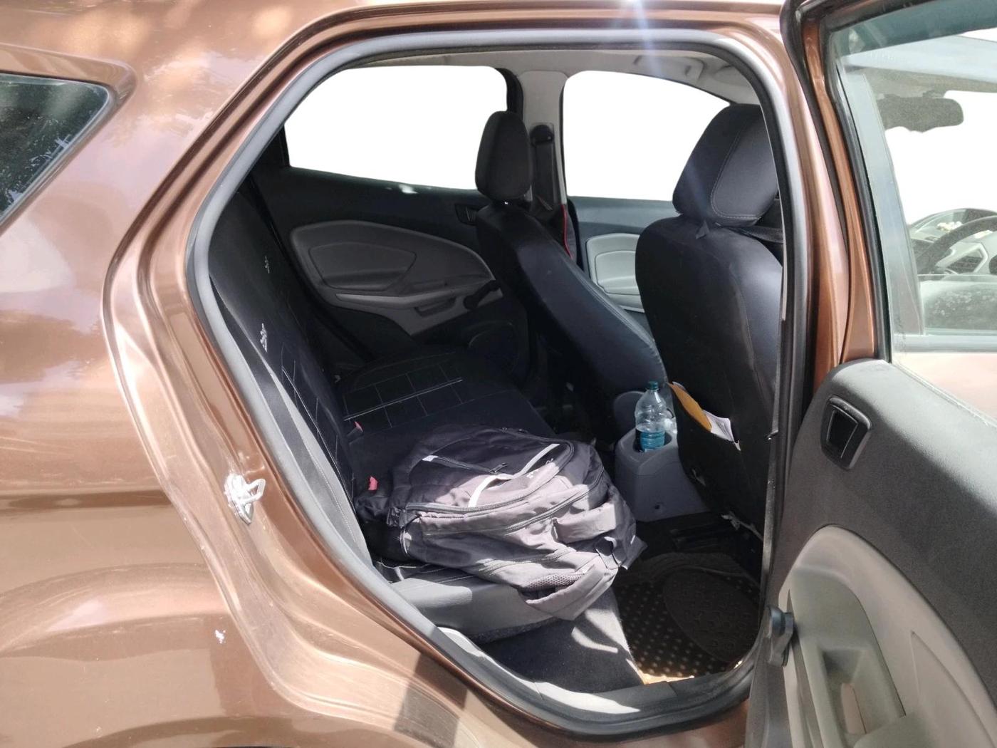 2016 Ford Ecosport AMBIENTE 1.5L DIESEL, Diesel, Manual, 1,37,762 km, interior
