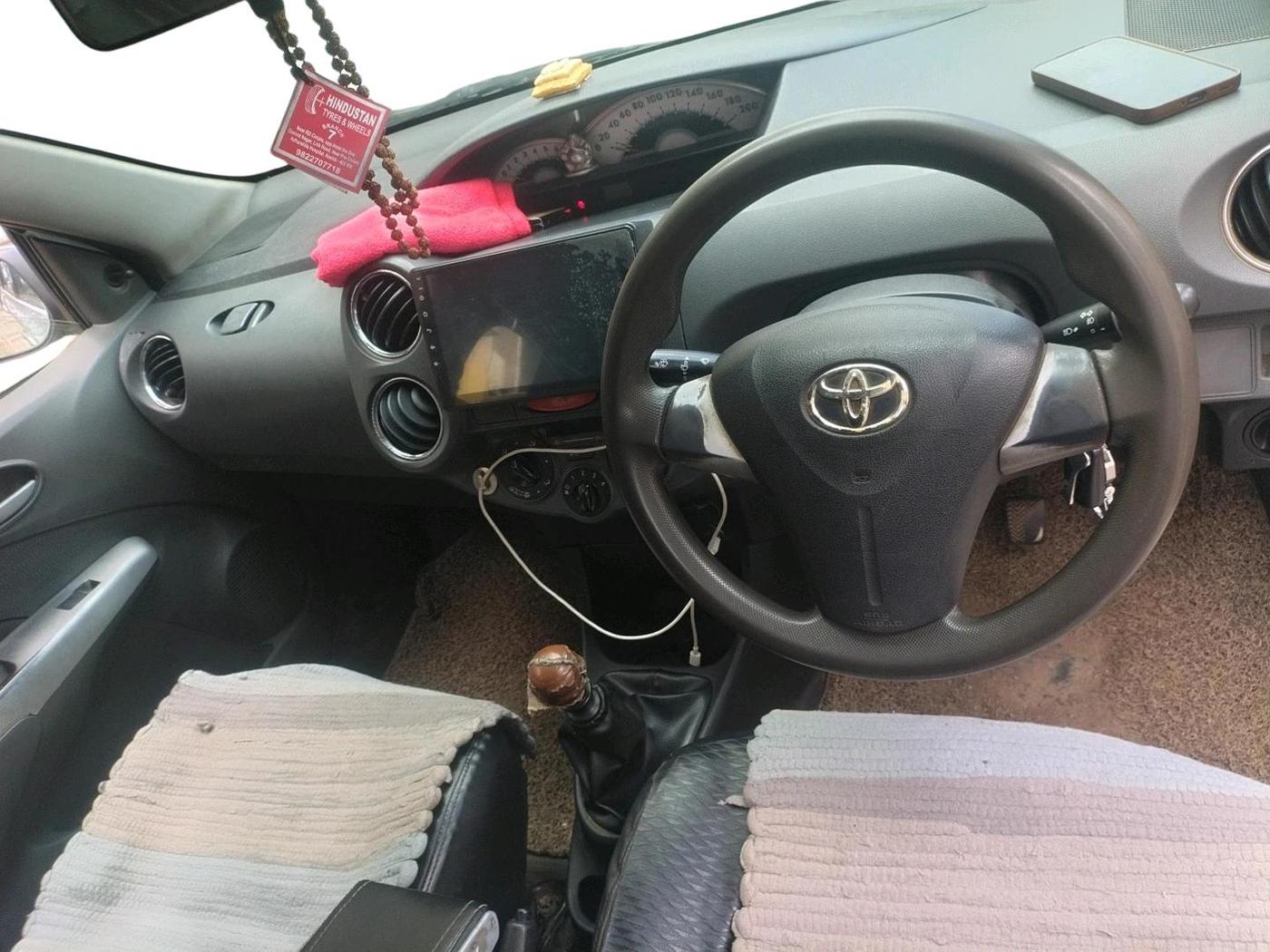 2012 Toyota Etios GD, Diesel, Manual, 4,73,880 km, interior
