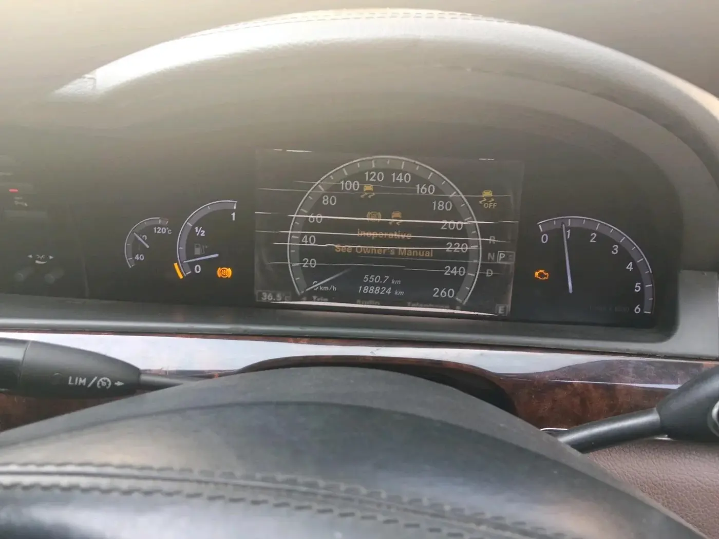 2011 Mercedes Benz S Class S350 CDI L V6, Diesel, Automatic, 1,88,824 km, interior