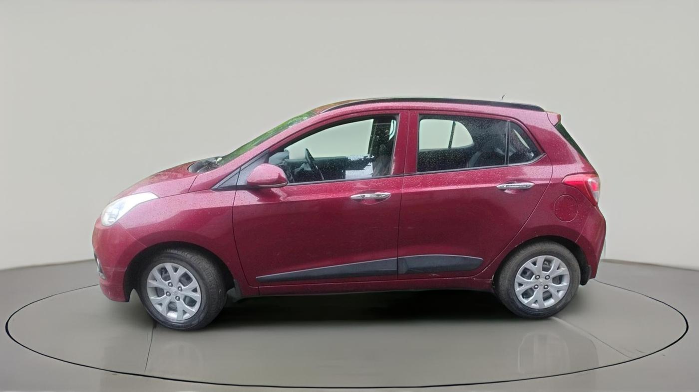 2014 Hyundai Grand i10 SPORTZ AT 1.2 KAPPA VTVT, Petrol, Automatic, 1,01,479 km, exterior