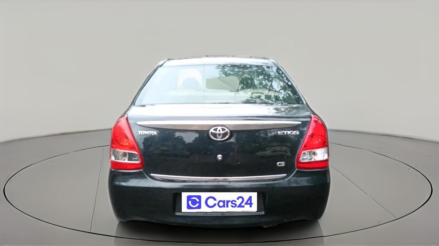 2011 Toyota Etios G, Petrol, Manual, 1,04,128 km, exterior