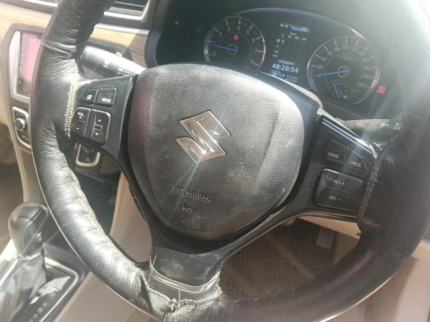 2021 Maruti Ciaz ALPHA  AT 1.5 SHVS PETROL, Petrol, Automatic, 65,772 km, interior