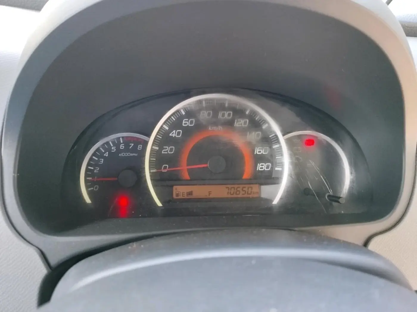 2012 Maruti Wagon R 1.0 VXI, Petrol, Manual, 70,650 km, interior