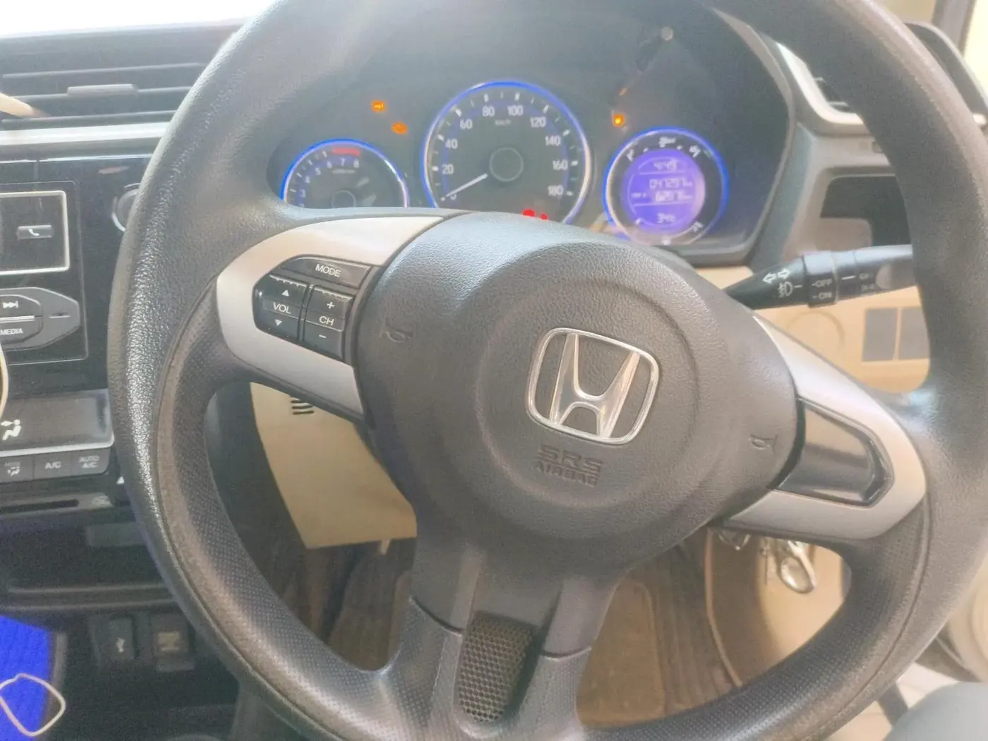 2017 Honda Amaze 1.2L I-VTEC VX, Petrol, Manual, 47,297 km, interior