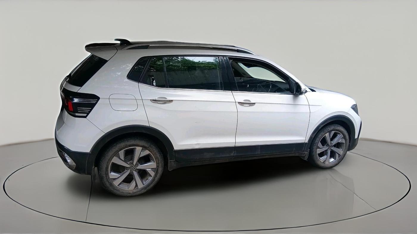 2022 Volkswagen TAIGUN TOPLINE 1.0 TSI AT, Petrol, Automatic, 46,331 km, exterior