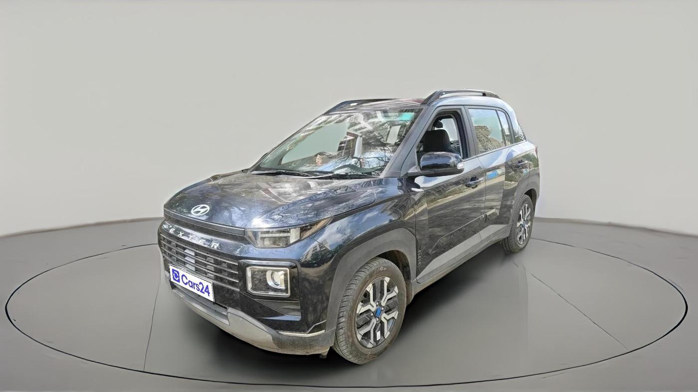 2024 Hyundai EXTER SX(O) CONNECT 1.2 AMT, Petrol, Automatic, 11,800 km, exterior