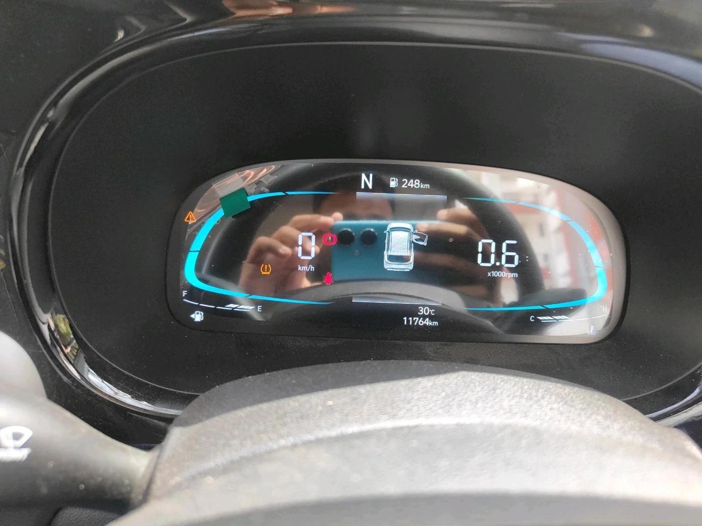 2024 Hyundai EXTER SX(O) CONNECT 1.2 AMT, Petrol, Automatic, 11,800 km, interior