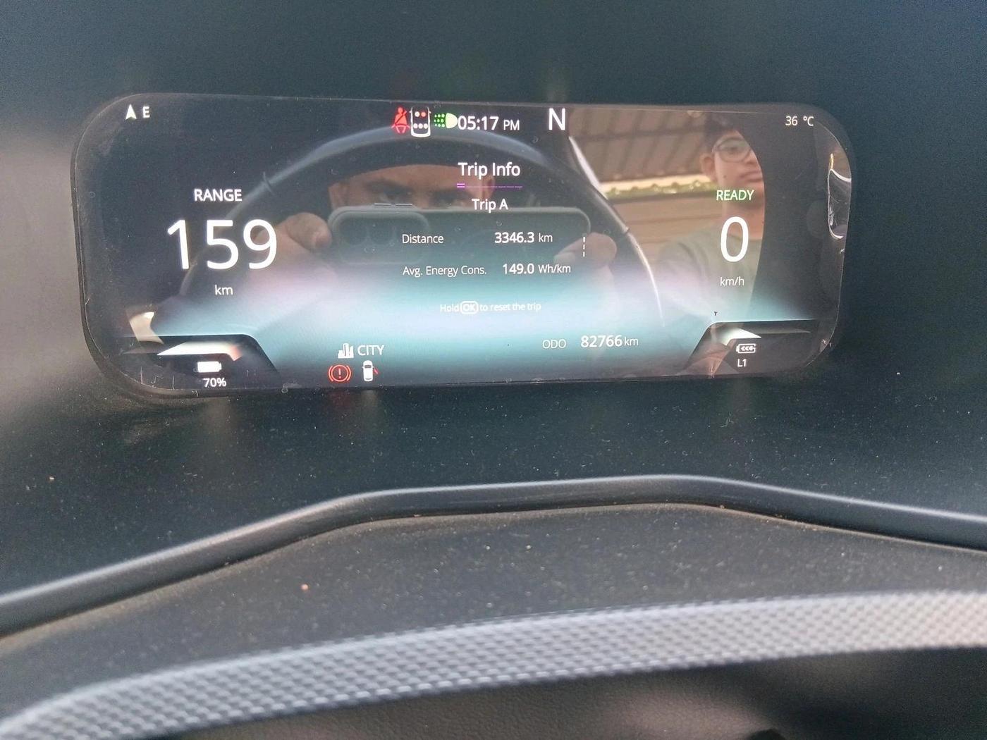 2023 Tata NEXON EV FEARLESS MEDIUM RANGE, Electric, Automatic, 82,766 km, interior