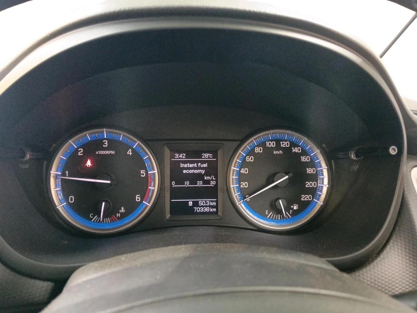 2017 Maruti S Cross ZETA 1.3, Diesel, Manual, 70,338 km, interior