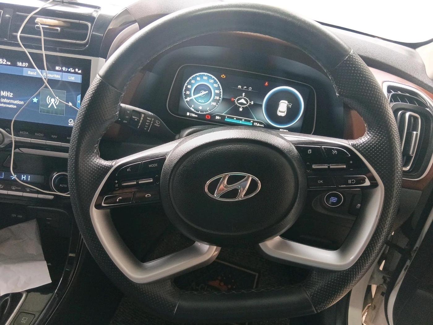 2022 Hyundai ALCAZAR PLATINUM 1.5 MT 7STR, Diesel, Manual, 80,282 km, interior