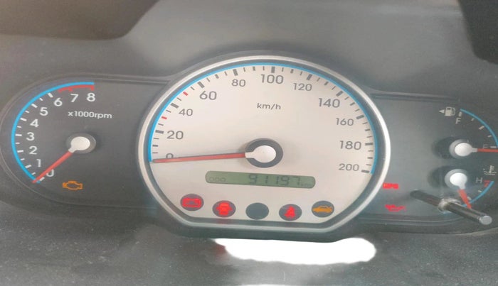 2010 Hyundai i10 SPORTZ 1.2 AT, Petrol, Automatic, 91,197 km, interior
