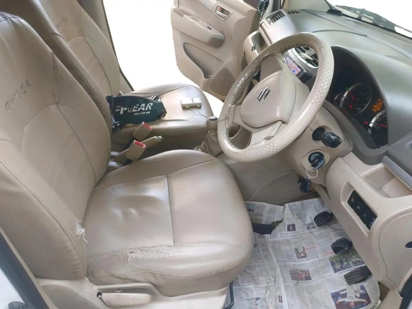 2013 Maruti Ertiga VXI CNG, CNG, Manual, 76,154 km, interior