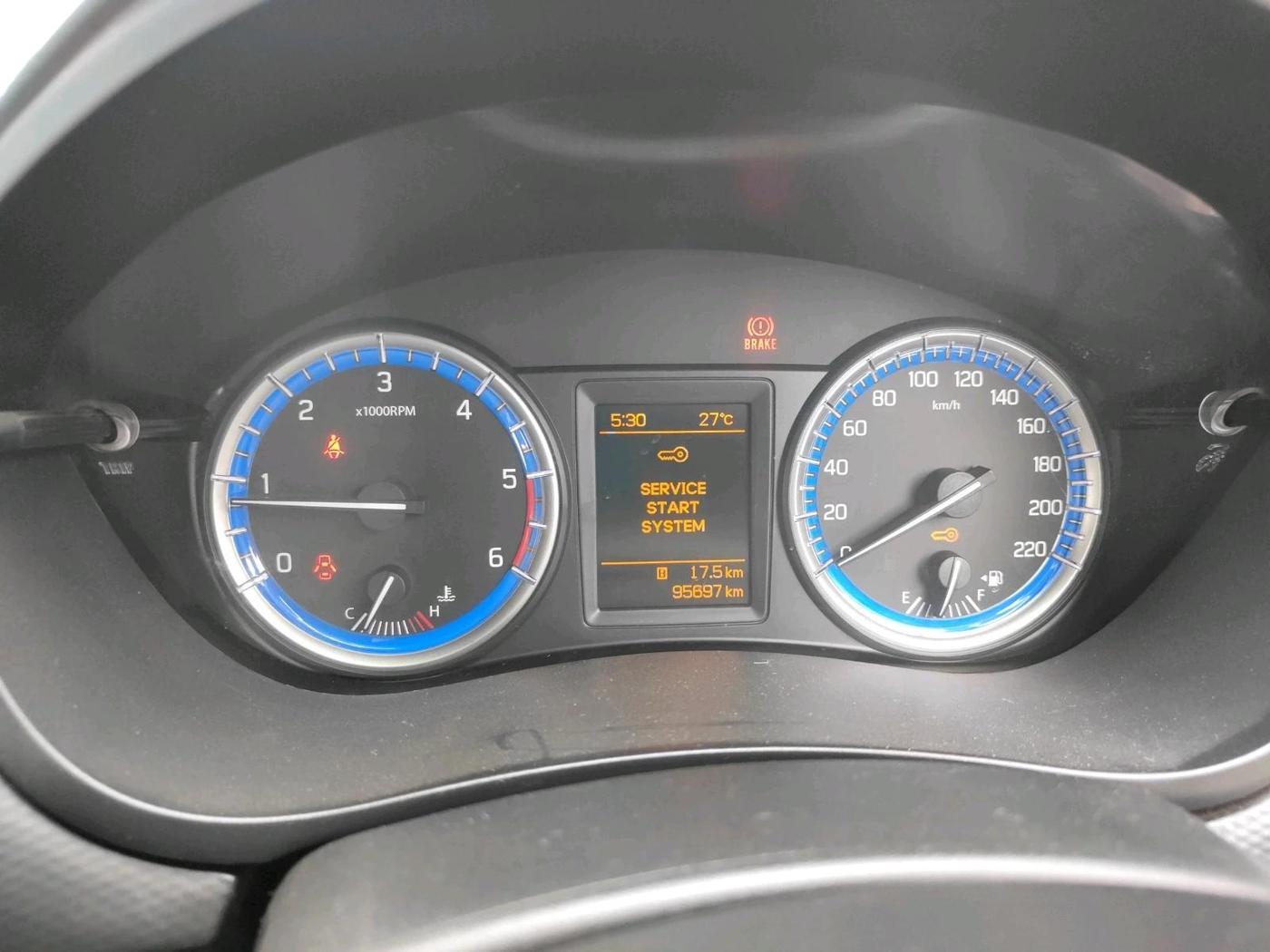 2015 Maruti S Cross ALPHA 1.6, Diesel, Manual, 95,697 km, interior