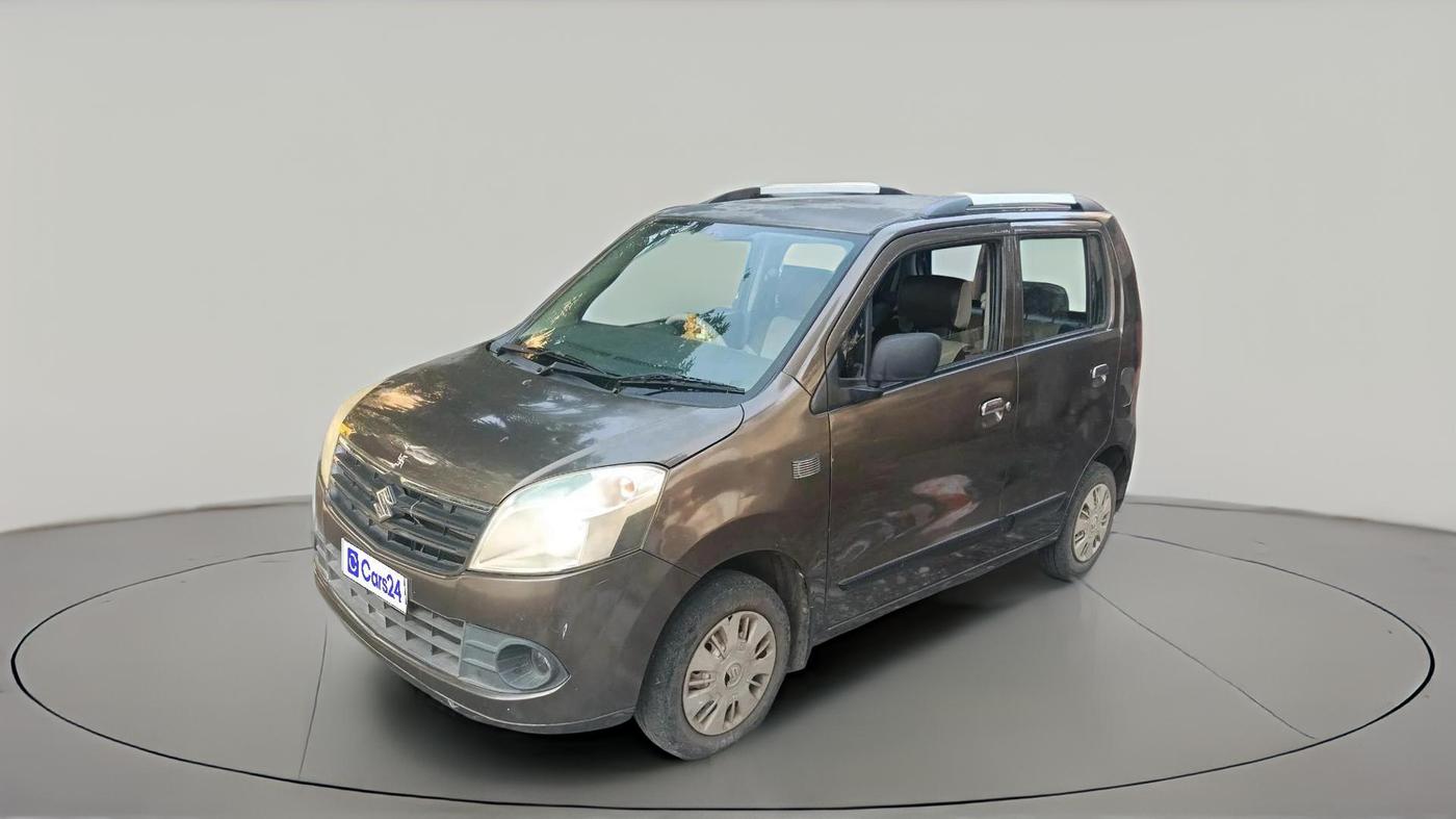 2011 Maruti Wagon R 1.0 LXI, Petrol, Manual, 55,515 km, exterior