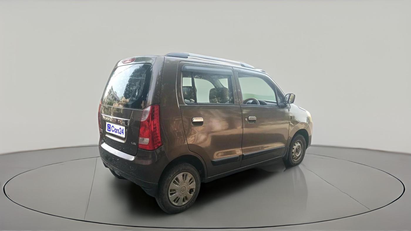 2011 Maruti Wagon R 1.0 LXI, Petrol, Manual, 55,515 km, exterior