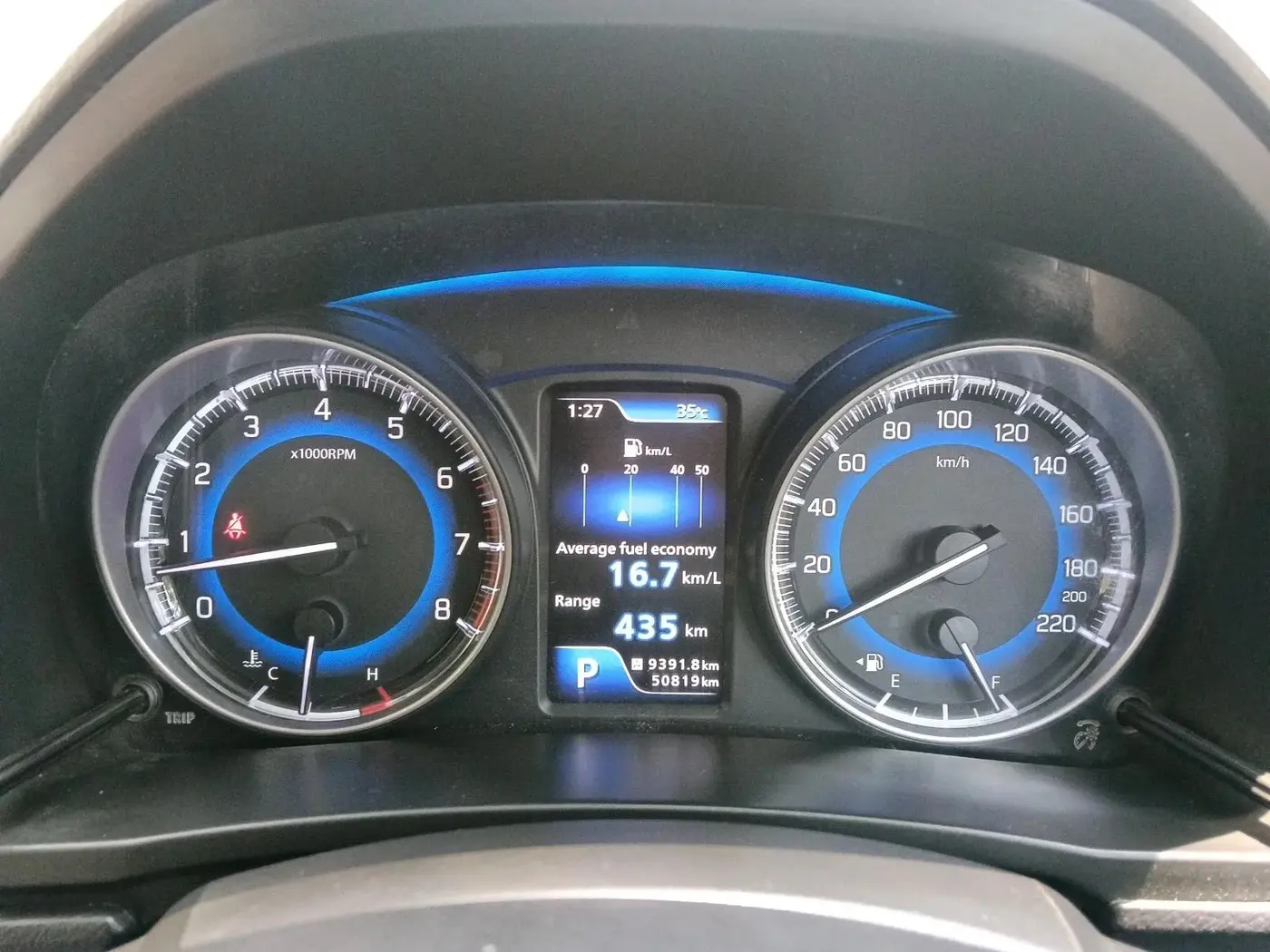 2020 Maruti Baleno ZETA CVT PETROL 1.2, Petrol, Automatic, 50,819 km, interior