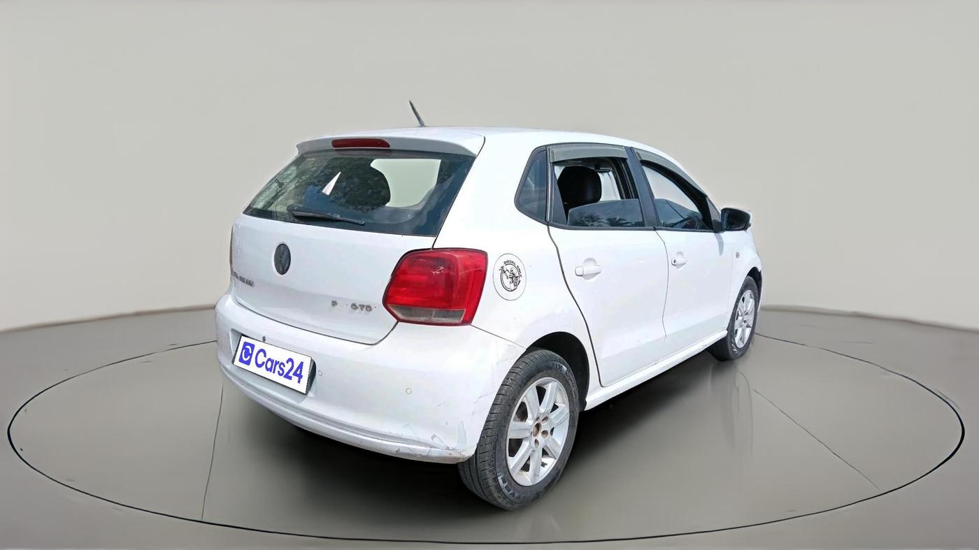 2012 Volkswagen Polo HIGHLINE DIESEL, Diesel, Manual, 1,24,176 km, exterior