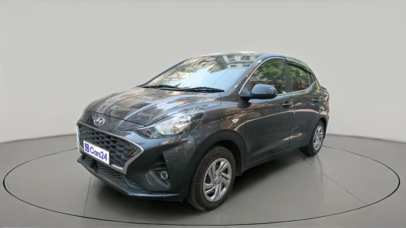 2022 Hyundai AURA S 1.2 CNG, CNG, Manual, 73,277 km, exterior
