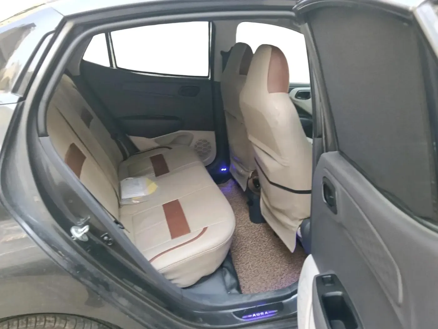 2022 Hyundai AURA S 1.2 CNG, CNG, Manual, 73,277 km, interior