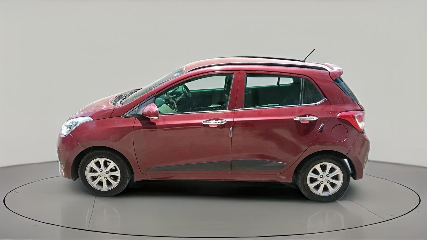 2014 Hyundai Grand i10 ASTA AT 1.2 KAPPA VTVT, Petrol, Automatic, 48,555 km, exterior
