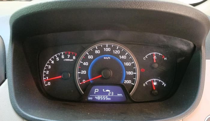 2014 Hyundai Grand i10 ASTA AT 1.2 KAPPA VTVT, Petrol, Automatic, 48,555 km, interior