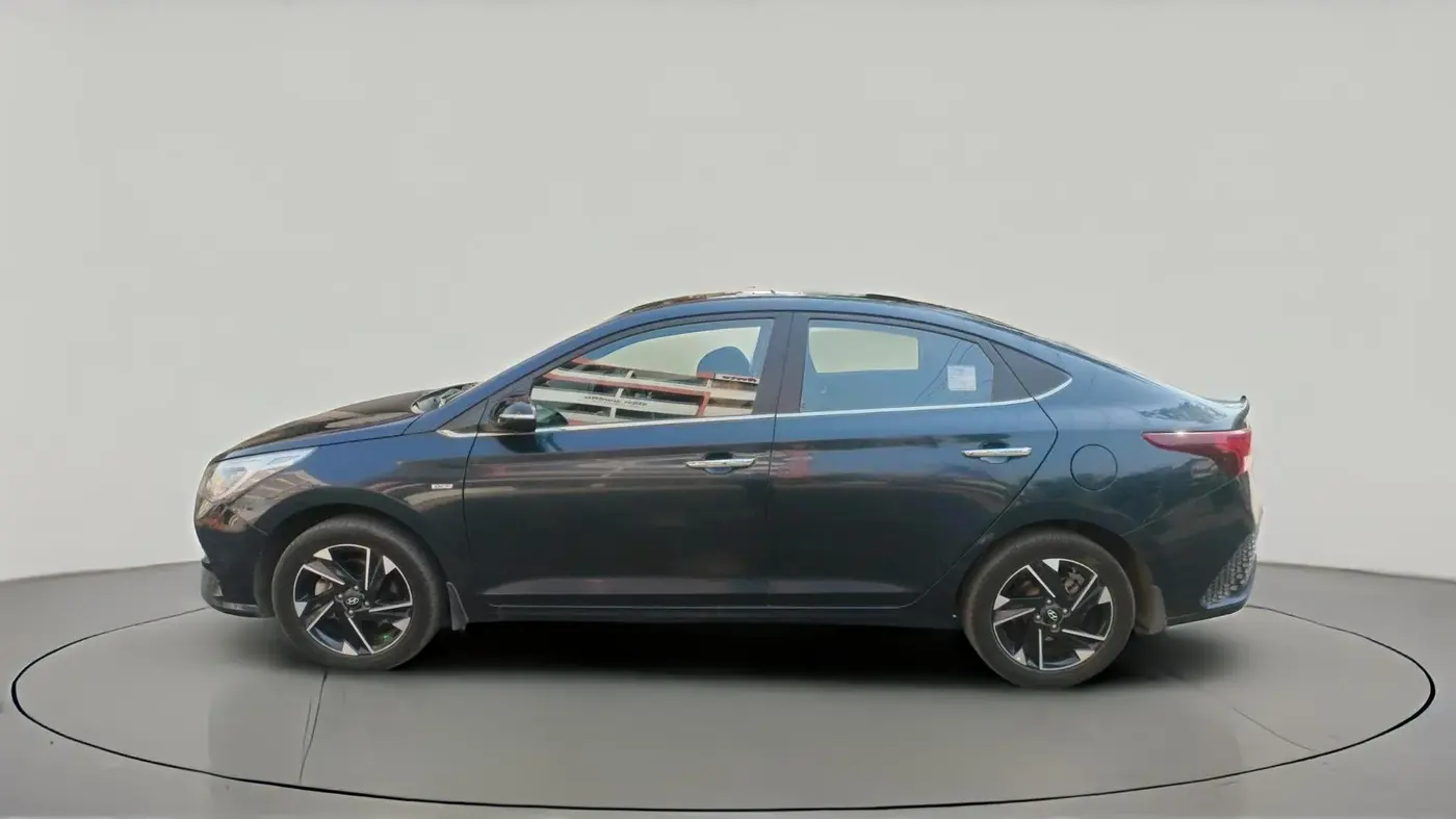 2021 Hyundai Verna SX (O) 1.0 TURBO DCT, Petrol, Automatic, 73,419 km, exterior