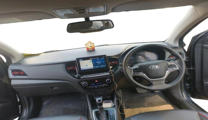 2021 Hyundai Verna SX (O) 1.0 TURBO DCT, Petrol, Automatic, 73,419 km, interior