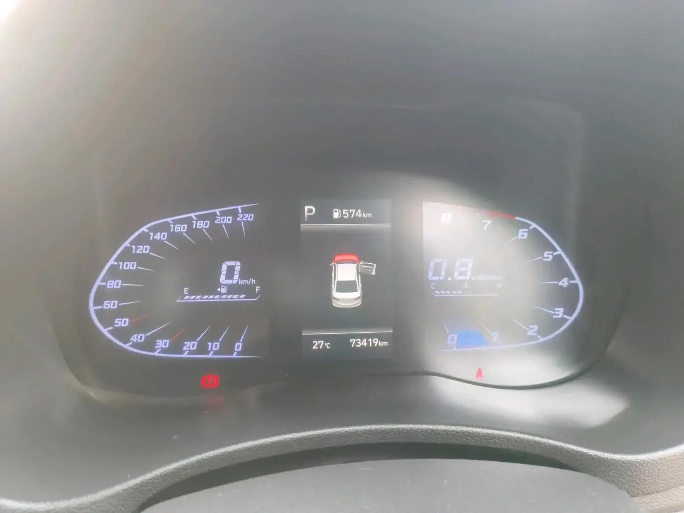 2021 Hyundai Verna SX (O) 1.0 TURBO DCT, Petrol, Automatic, 73,419 km, interior